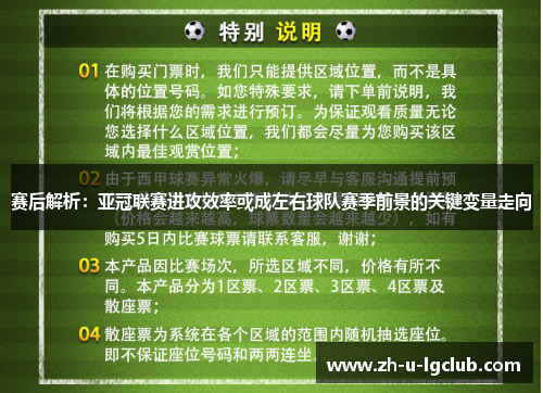 赛后解析:亚冠联赛进攻效率或成左右球队赛季前景的关键变量走向 赛后解析:亚冠联赛进攻效率或成左右球队赛季前景的关键变量走向