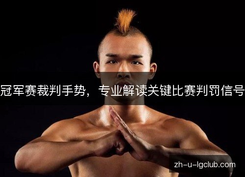 冠军赛裁判手势，专业解读关键比赛判罚信号